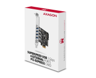 AXAGON PCEU-43RS PCIE KONTROLER 4X SUPERSPEED USB - 1211973 - zdjęcie 6